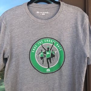 Travis Mathew Grey Graphic Tee L